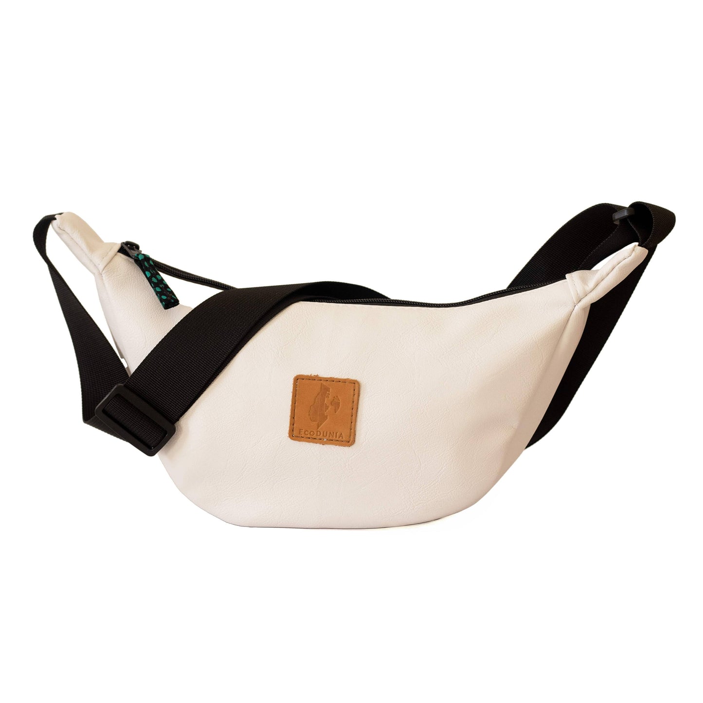 Round Mini Vegan Leather Shoulder Bag - Vegan Leather Purse