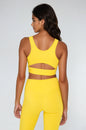 Breathe Easy Cut-Out Back Sports Bra – Lycra® Blend